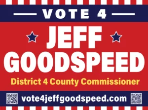 Vote for Jeff - Yard Sign